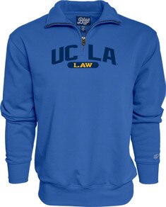 UCLA LAW 1/4 ZIP SWEATSHIRT